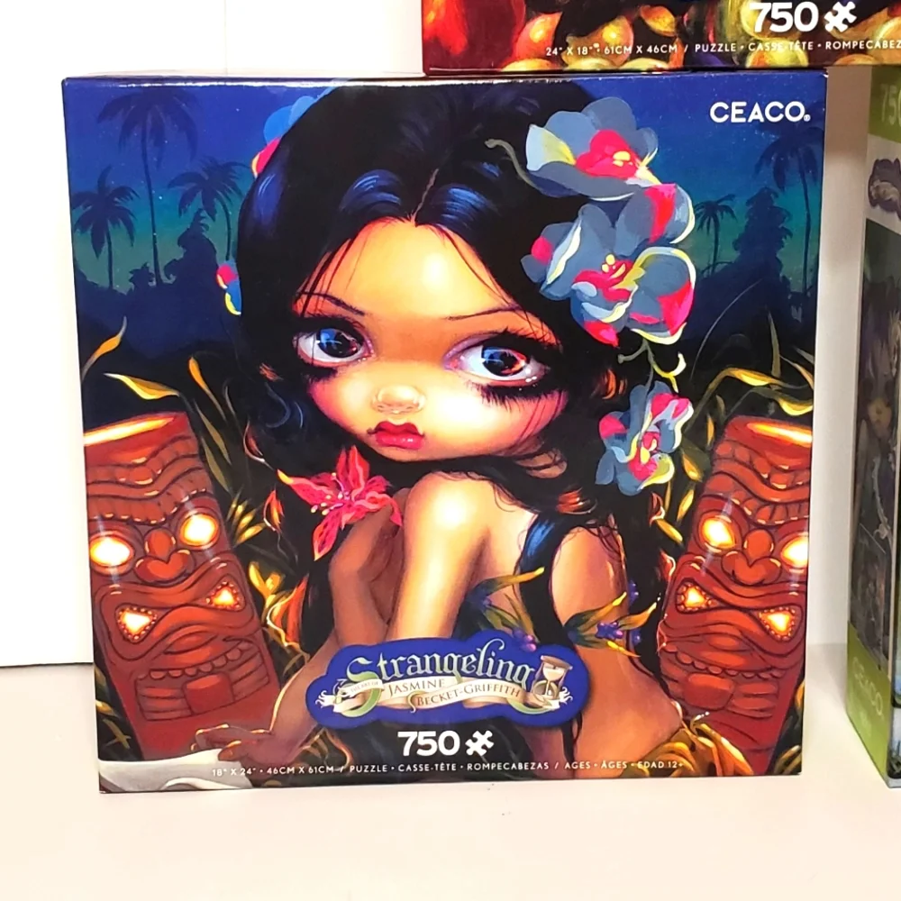 Set of 3 (three) Jigsaw Puzzle Ceaco - Strangeling
